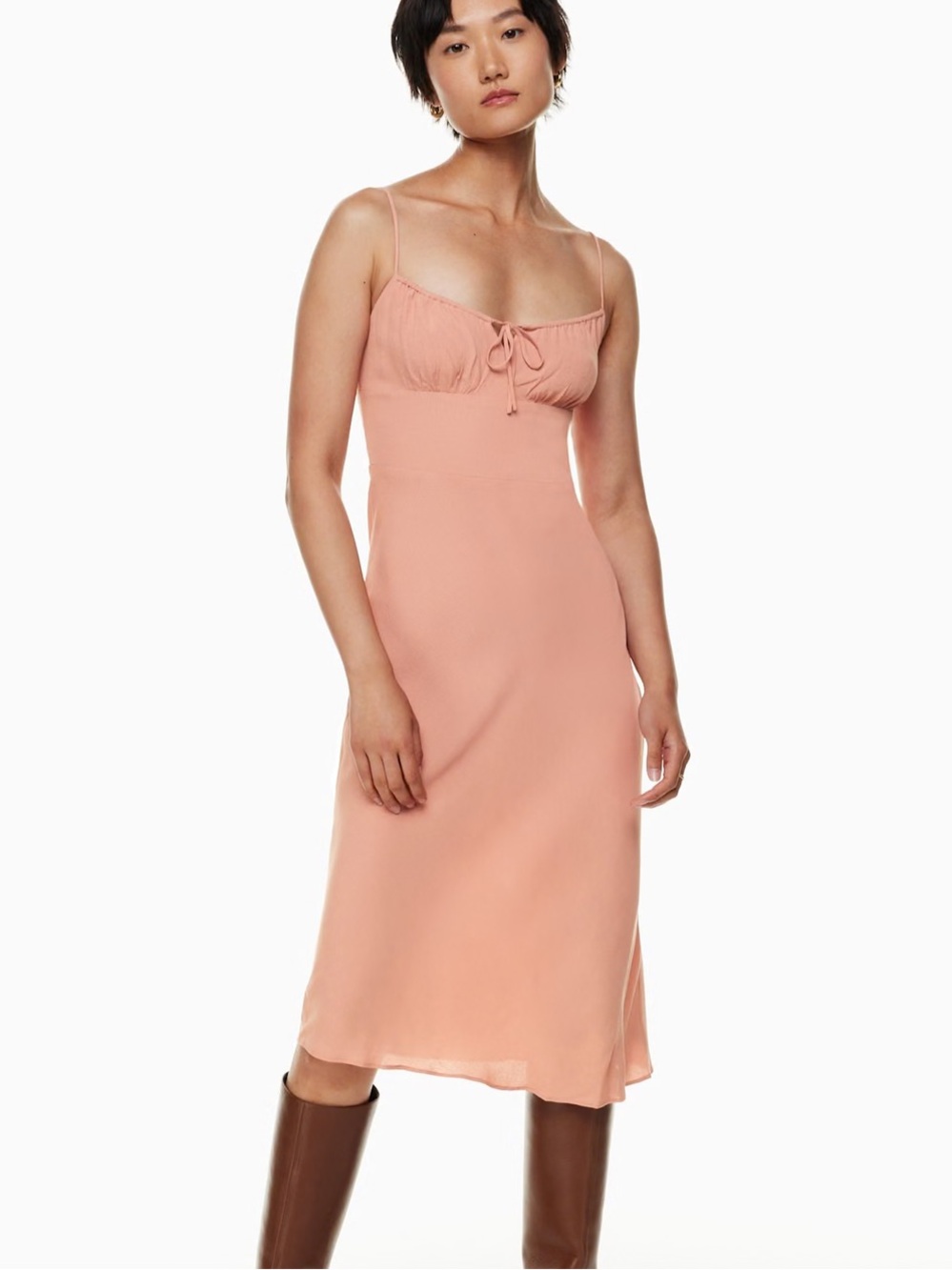 Aritzia Wilfred Bellow Midi Dress